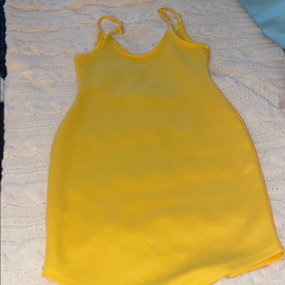 Yellow dress